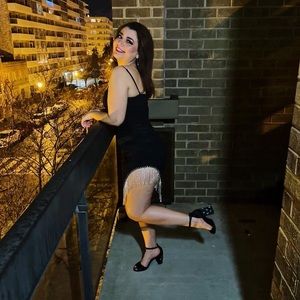 Flapper Style Evening Dress